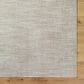 Surya Masterpiece Light Gray and Medium Gray 7"10" x 10"2" Area Rug, , large