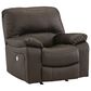 Ashley Leesworth Power Recliner in Dark Brown, , large