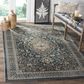 Safavieh Lyndhurst 6" x 9" Teal and Grey Area Rug, , large