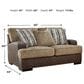 Ashley Alesbury Stationary Loveseat in Chocolate, , large