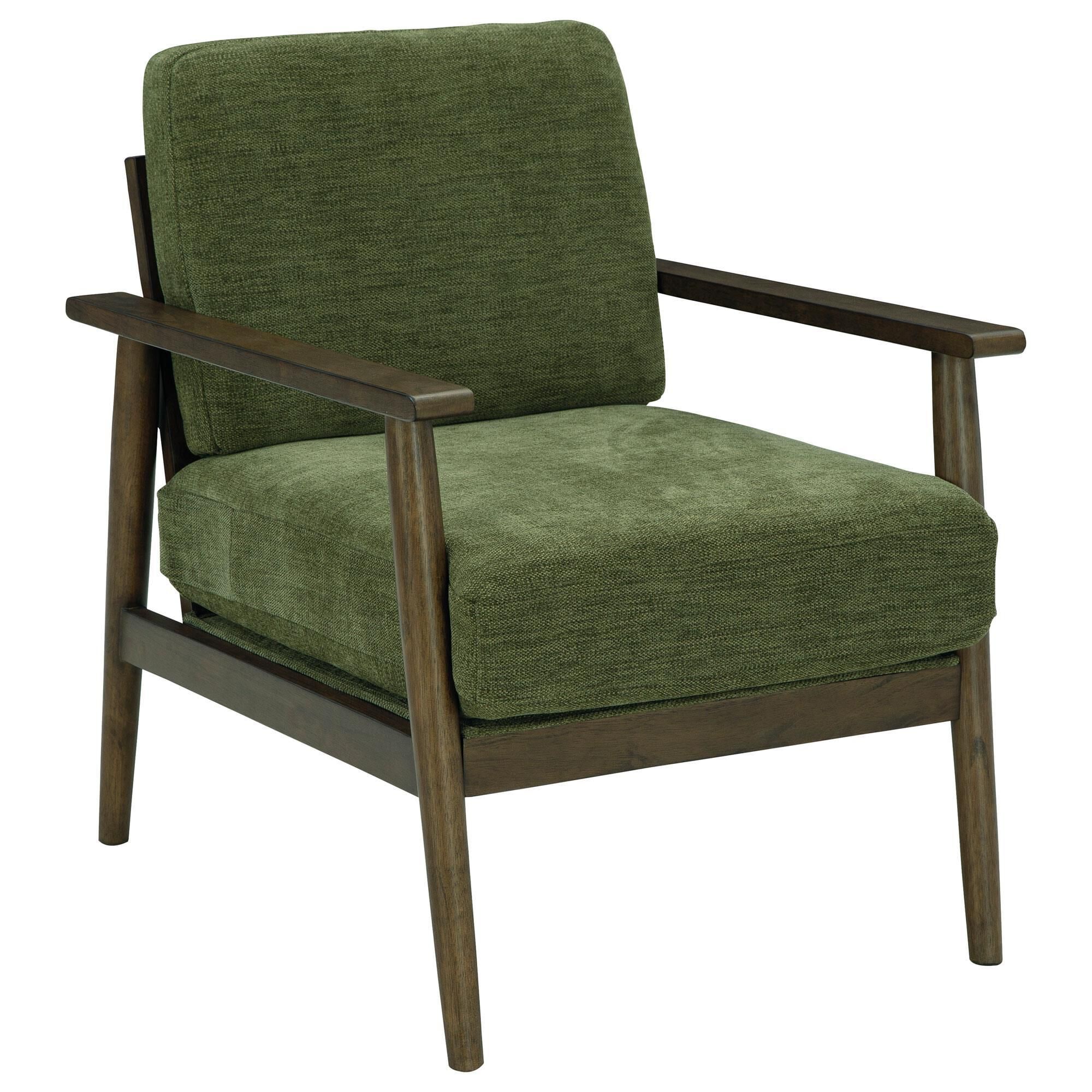 Ashley Bixler Showood Accent Chair in Olive