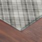 Dalyn Rug Company Soft Essentials Plaid Putty 1"8" x 2"6" Indoor/Outdoor Area Rug, , large