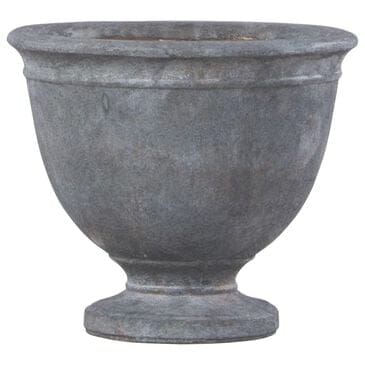 Alfresco Home Defina Large Patio Urn in Stormcloud, , large