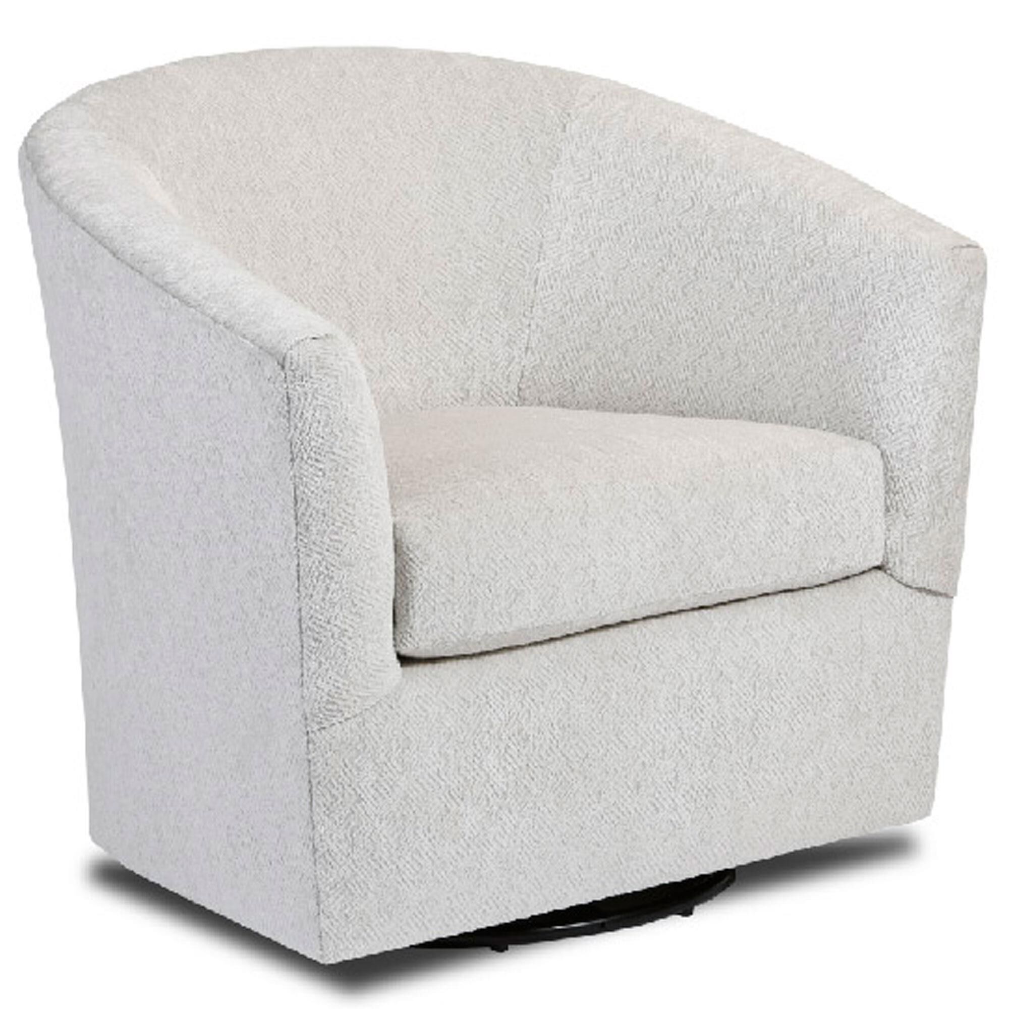 Seymour Seating Swivel Chair in Julep Magnolia NFM