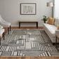 Feizy Gansett 8" x 10" Beige and Brown Area Rug, , large