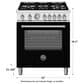 Bertazzoni Master 4.7 Cu. Ft. Freestanding Gas Range in Nero Matt, , large