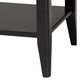 Baxton Studio Primrose 1-Drawer Nightstand in Black, , large