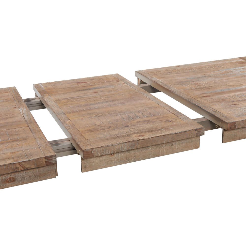 Hawthorne Furniture Highland 7-Piece Rectangular Dining Set in Rustic Sandwash, , large