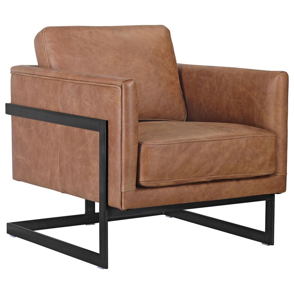Moe"s Home Collection Luxley Club Chair in Brown, , large