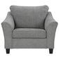 Ashley Mathonia Oversized Chair in Smoke, , large