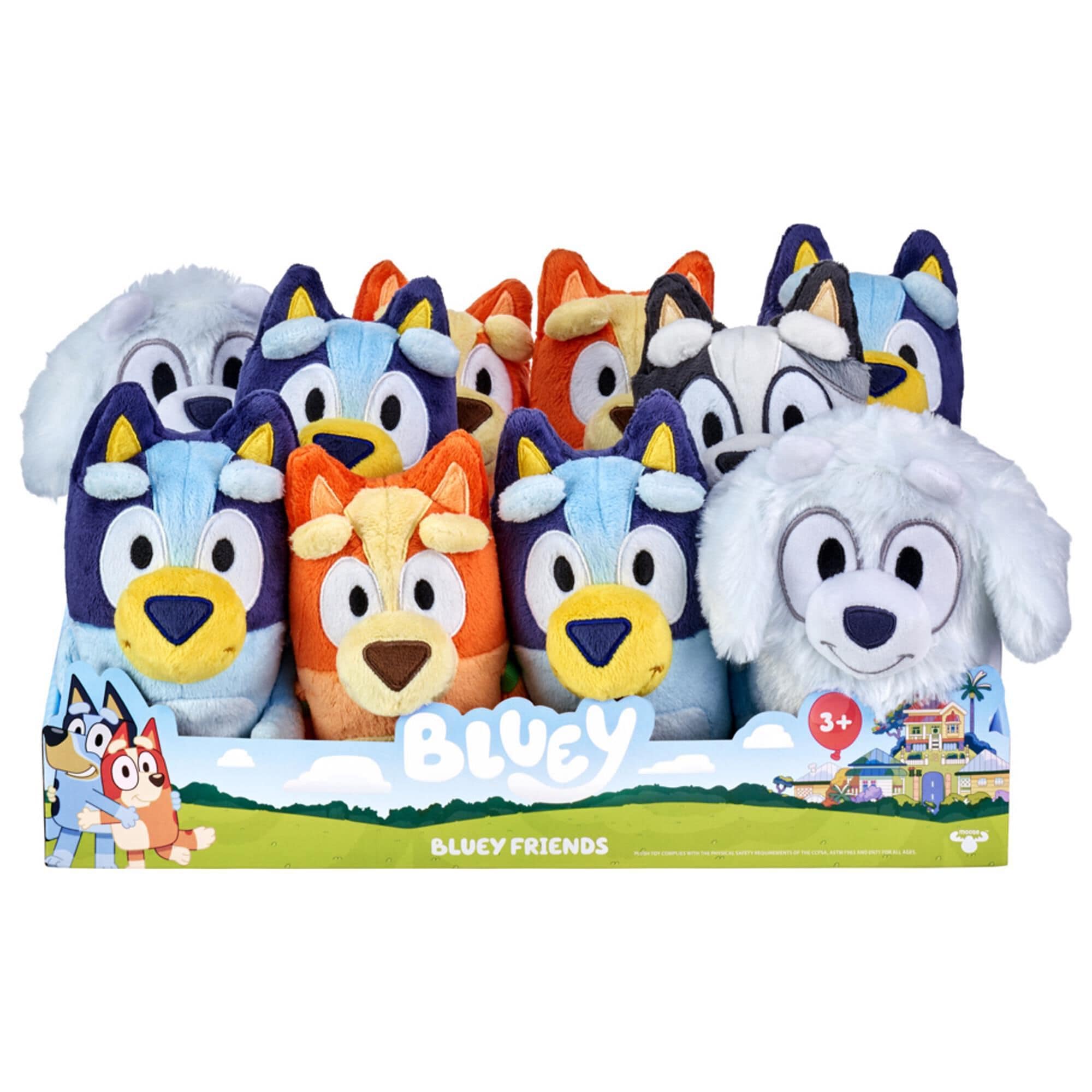 stuffed animal bluey