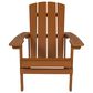 Flash Furniture Charlestown Adirondack Chair in Brown, , large