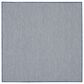 Nourison Courtyard Ivory and Blue 6" Square Indoor/Outdoor Area Rug, , large