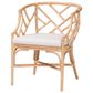 Baxton Studio Padma Arm Chair in Natural, , large