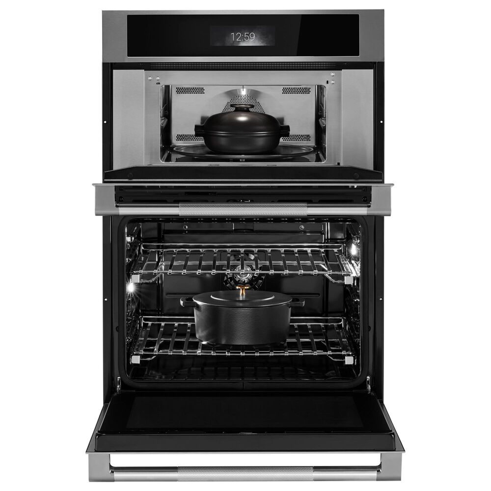 JennAir Rise 27" Built-in Microwave Combo Wall Oven in Stainless Steel, , large