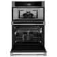 JennAir Rise 27" Built-in Microwave Combo Wall Oven in Stainless Steel, , large