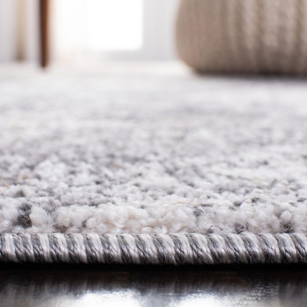Safavieh Aston ASN715 5&#39;3&quot; x 7&#39;7&quot; Light Grey and Grey Area Rug, , large