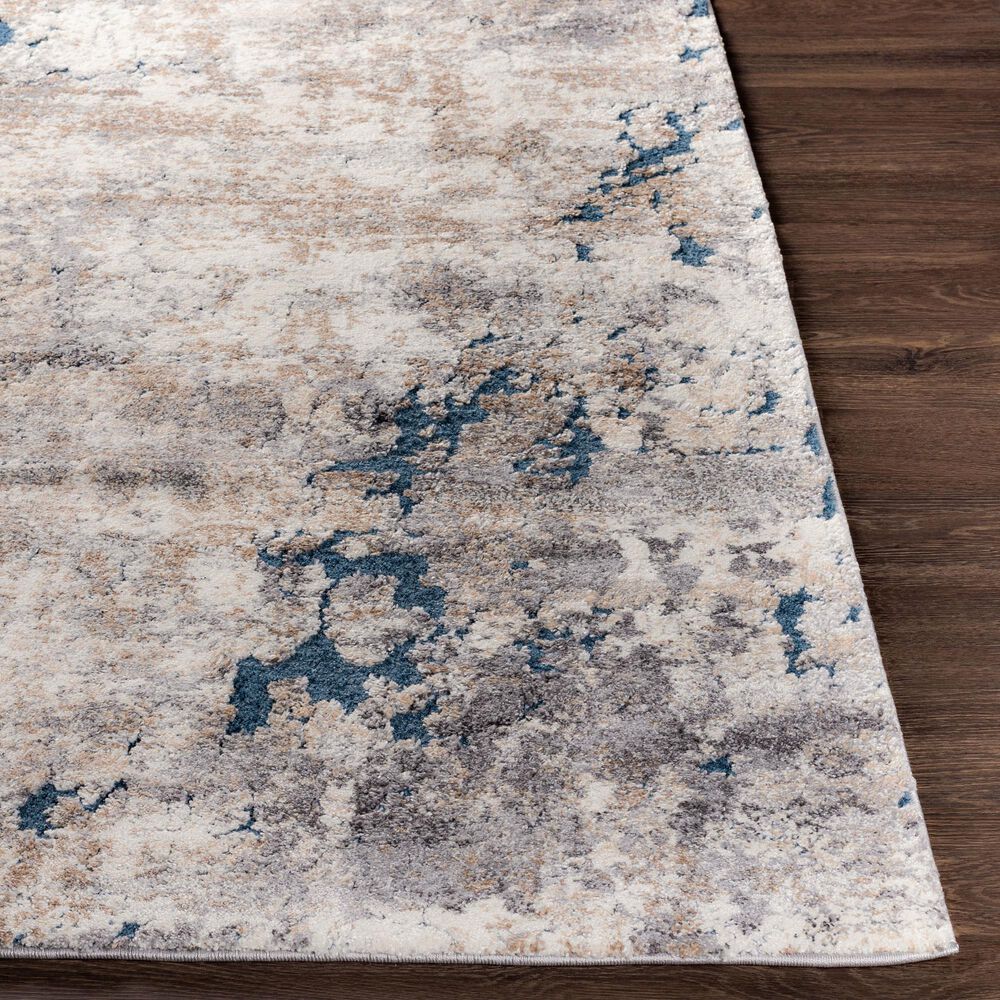 Surya Tuscany TUS-2313 12&#39; x 15&#39; Blue, Gray, Black and Ivory Area Rug, , large