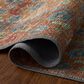 Rifle Paper Co. x Loloi Edinburgh Cinnamon and Multicolor 7"6" x 9"6" Area Rug, , large