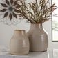 Ashley Millcott 9" Vase in Tan, , large