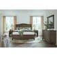Riva Ridge Oxford 3-Piece Queen Sleigh Bedroom Set in Cocoa with USB Ports, , large