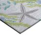 Dalyn Rug Company Seabreeze 5" x 7"6" Silver Indoor/Outdoor Area Rug, , large