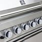 Forno Bulnes 4-Piece Outdoor Kitchen Grill Set with Beverage Center in Stainless Steel and White, , large