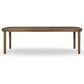 Four Hands Florent Extension Dining Table in Amber - Table Only, , large