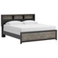 Ashley Broachmyn 5 Piece King Bookcase Bed Set in Black and Gray
, , large