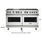 Viking Range 60" Liquid Propane Dual Fuel Range in Stainless Steel, , large