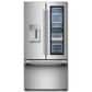 KitchenAid 23.8 Cu. Ft. Counter-Depth French Door Refrigerator with ClearVue in Printshield Stainless Steel, , large