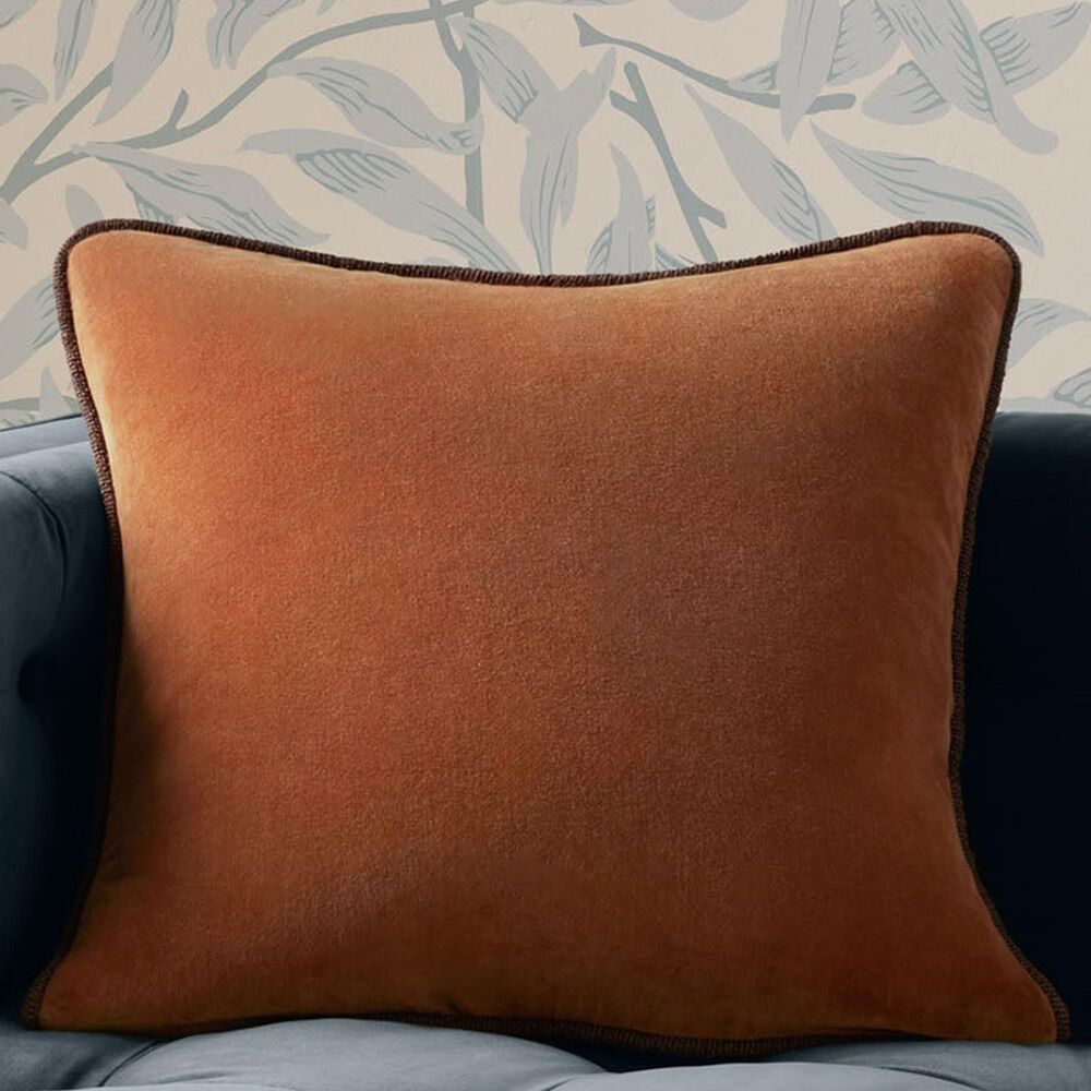 Loloi Liza 18&quot; Square Throw Pillow in Rust, , large