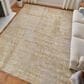 Feizy Eastfield 69FTF 12" x 15" Gold and Ivory Area Rug, , large