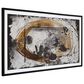 Ashley Clefting 37" x 62.63" Wall Art Set in Black, Caramel and Tan, , large