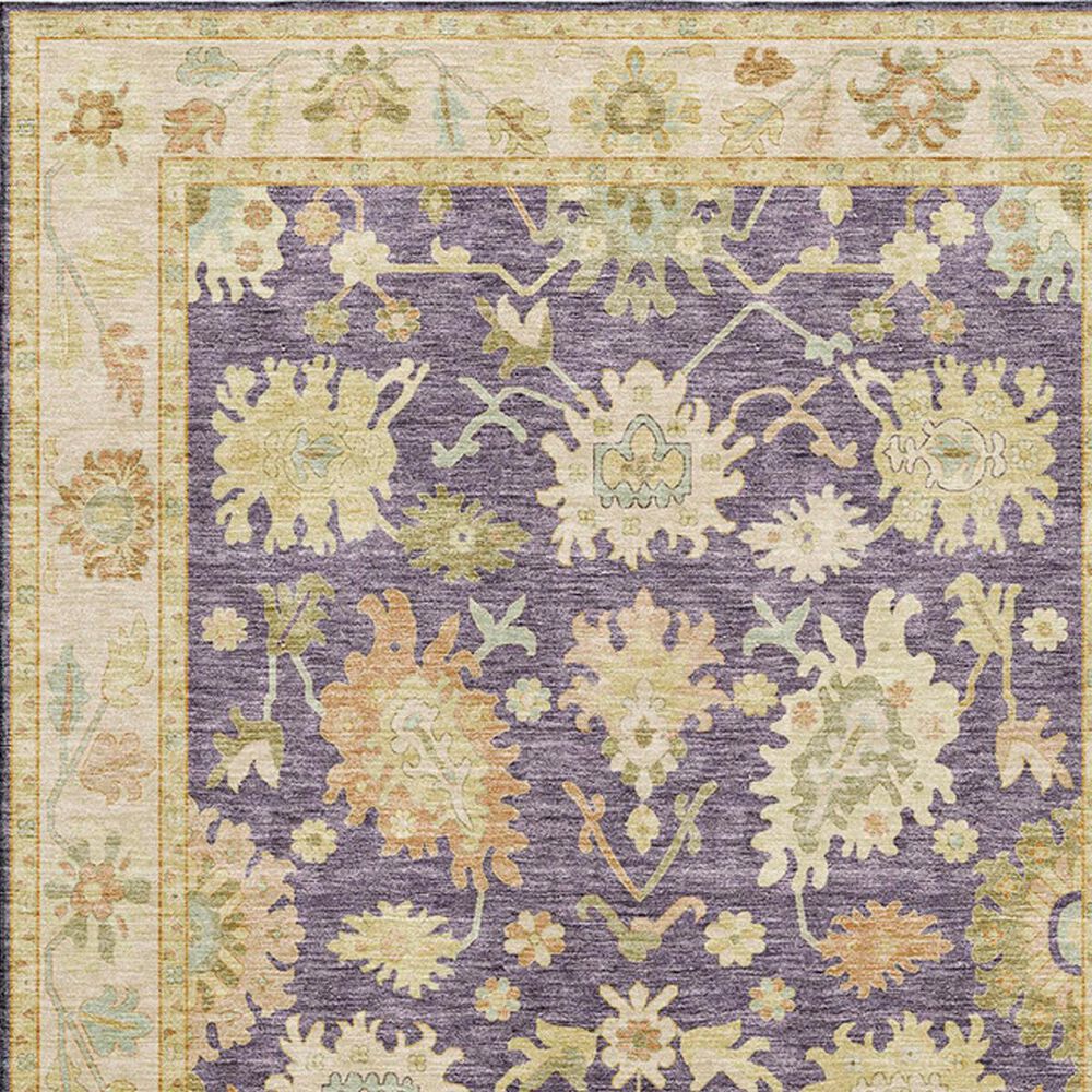 Dalyn Rug Company Hatay HY2 2'6" x 3'10" Eggplant Area Rug, , large