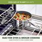 Green Pan Valencia Pro 1.6-Quart Sauce Pan with Lid in Stainless Steel, , large