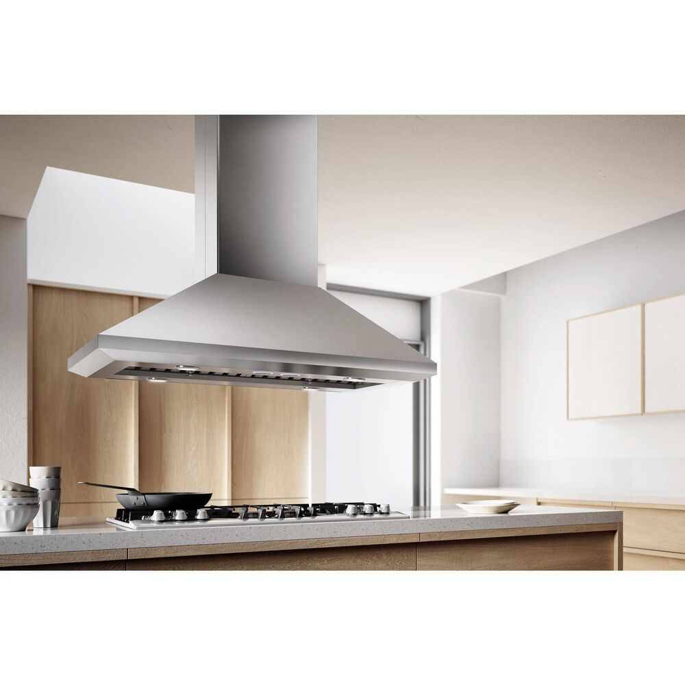 Elica Leone 42&quot; Island Range Hood in Stainless Steel, , large