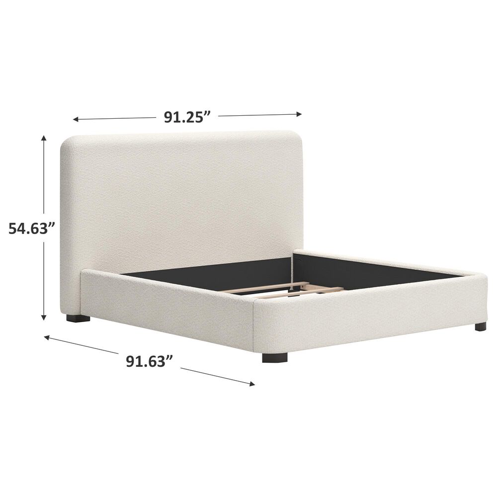 Millenium Brintstreet King Upholstered Bed in Beige, , large