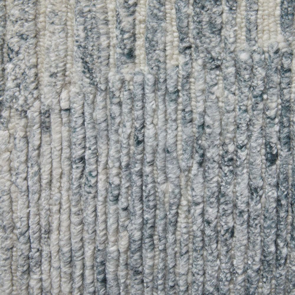 Feizy Brighton 2&#39;6&quot; x 10&#39; Light Blue and Ivory Runner, , large