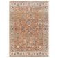 Surya Carlisle CSI2317 5"3" Round Brick Red, Off-White, Medium Gray, Olive, Dark Blue and Dark Brown Area Rug, , large