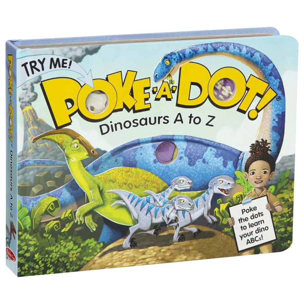 Melissa & Doug Poke-A-Dot: Dinosaurs A To Z, , large