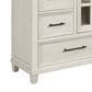 Ashley Shaybrock 5-Drawer Chest in Antiqued White and Brown, , large
