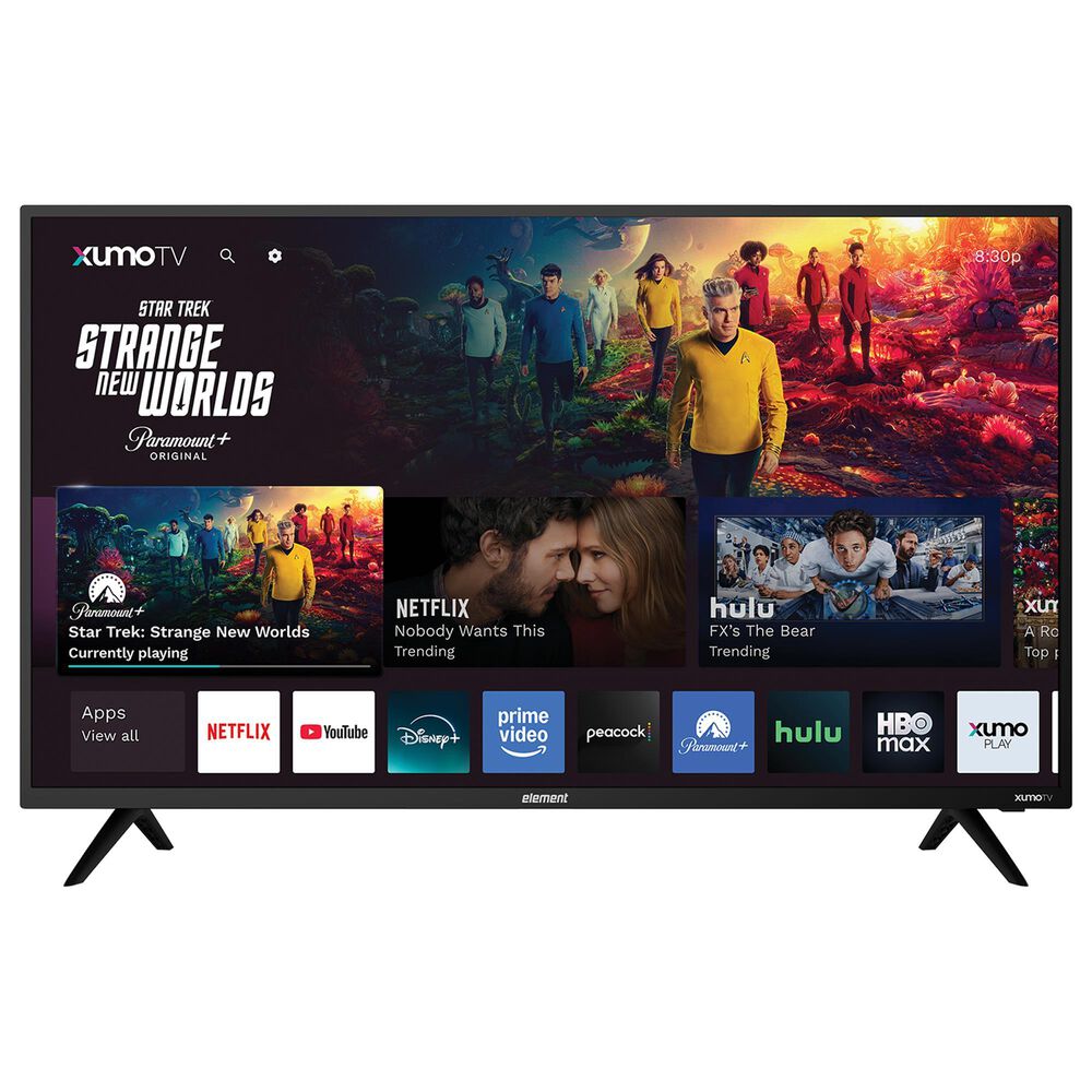 Element 40" Class Genesis Series 1080p HD - Smart Xumo TV with 2.0 Soundbar in Black, , large