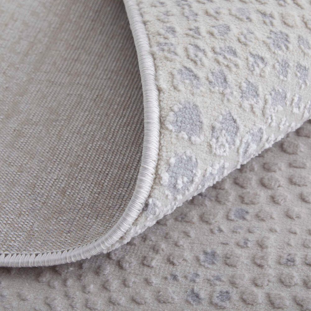 Feizy Prasad Ivory and Gray 10' x 13'2" Area Rug, , large