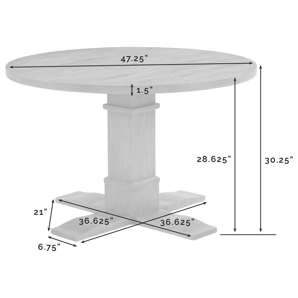 Crosley Furniture Joanna Dining Table in Rustic Brown, , large