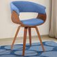 Blue River Summer Chair in Blue and Walnut, , large