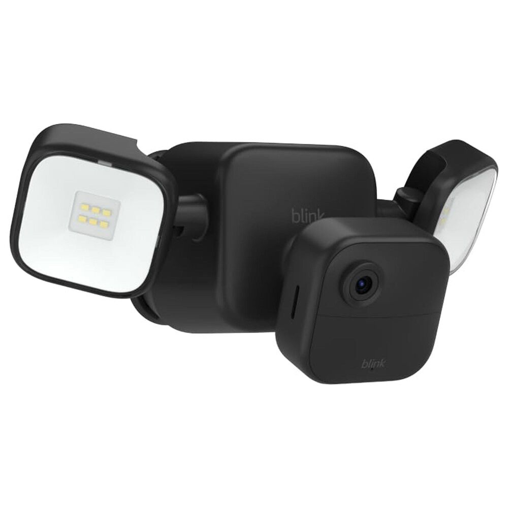 Blink Outdoor 2K+ Floodlight Camera with Sync Module Core in Black, , large