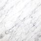 James Martin Vanities Athens 72" Double Bathroom Vanity in Glossy White with 3 cm Carrara White Marble Top and Rectangular Sinks, , large