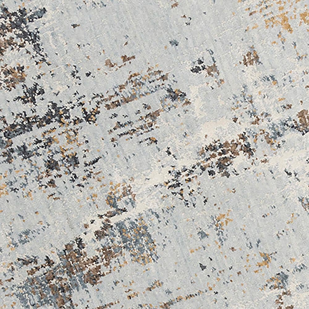 RIZZY Logan LOG732 5&#39;2&quot; x 7&#39;9&quot; Blue Area Rug, , large