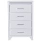 Ashley Jarlee 5-Piece King Upholstered Bedroom Set in White, , large